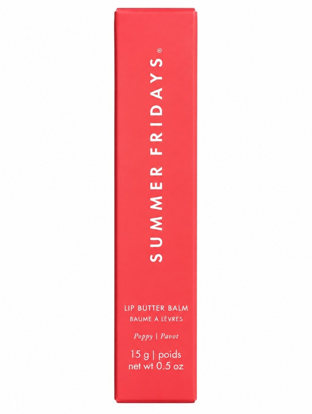 Summer Fridays Poppy Lip Butter Balm - Coral